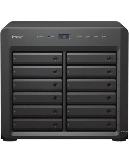 NAS Synology Diskstation DS3622XS+/ 12 Bahías 3.5'- 2.5'/ 16GB DDR4/ Formato Torre