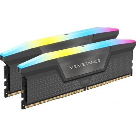 Memoria RAM Corsair Vengeance RGB 2 x 16GB/ DDR5/ 6000MHz/ 1.35V/ CL30/ AMD Expo/ DIMM