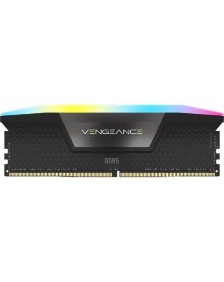 Memoria RAM Corsair Vengeance RGB 2 x 16GB/ DDR5/ 6000MHz/ 1.35V/ CL30/ AMD Expo/ DIMM