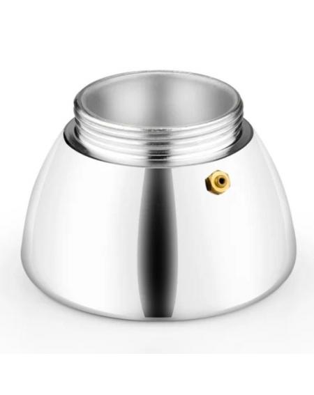 Cafetera Italiana Monix Induction Inox M863003/ 3 Tazas/ Negra