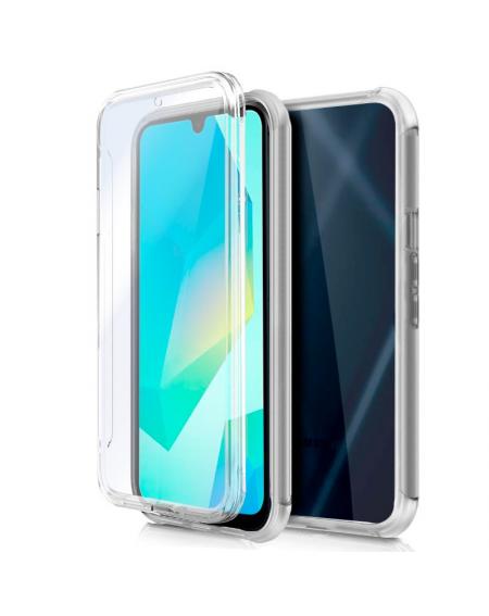 Funda COOL Silicona 3D para Samsung A165 Galaxy A16 / A16 5G (Transparente Frontal + Trasera)