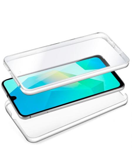 Funda COOL Silicona 3D para Samsung A165 Galaxy A16 / A16 5G (Transparente Frontal + Trasera)