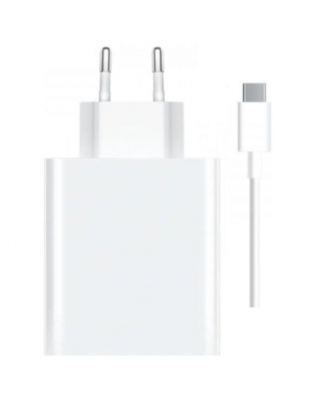 Cargador de Pared Xiaomi 120W HyperCharge Combo (Type-A)/ 1xUSB + Cable USB Tipo-C/ 120W