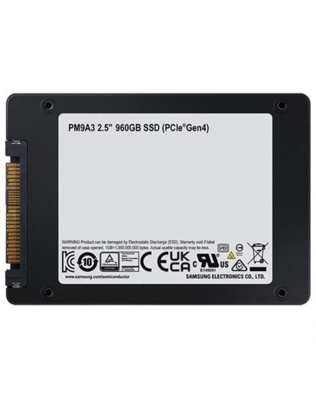 Disco SSD Samsung PM9A3 960GB/ NVMe U.2