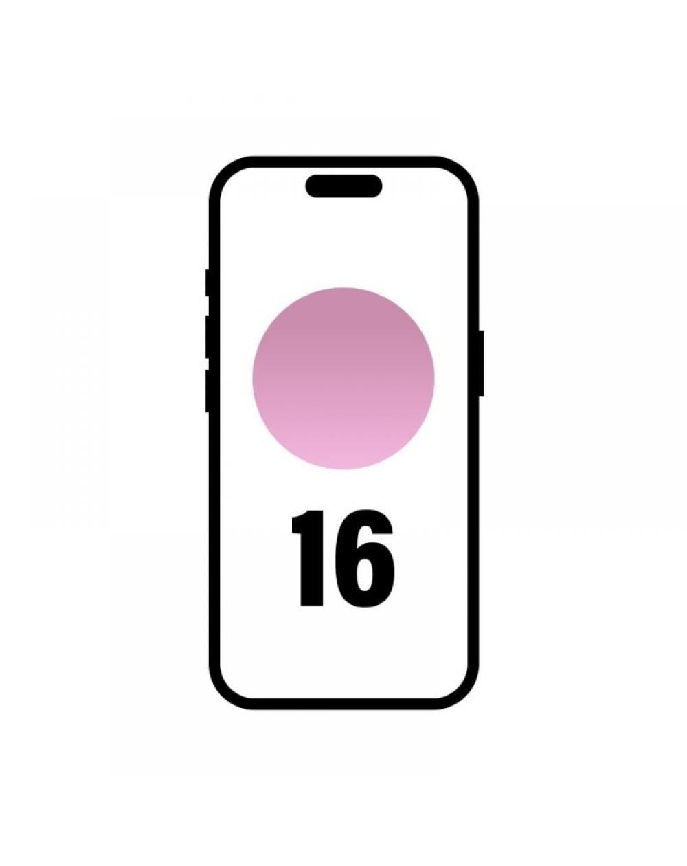 Smartphone Apple iPhone 16 128GB/ 6.1'/ 5G/ Rosa