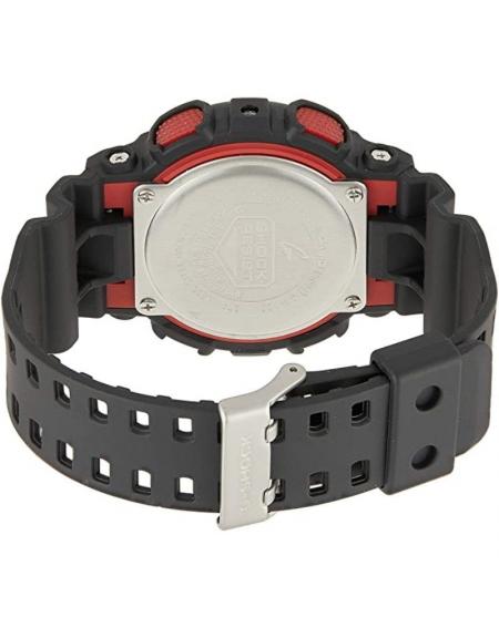 Reloj Analógico Digital Casio G-Shock Trend GA-100-1A4ER/ 55mm/ Negro y Rojo - Imagen 2