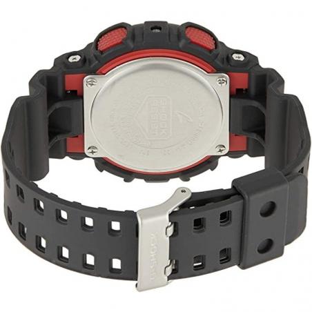Reloj Analógico Digital Casio G-Shock Trend GA-100-1A4ER/ 55mm/ Negro y Rojo - Imagen 2