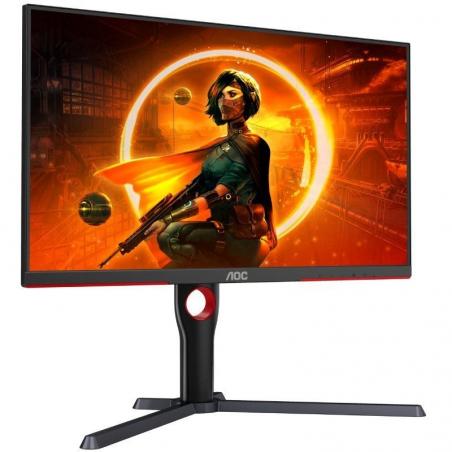 Monitor Gaming AOC Q27G3XMN/BK 31.5'/ QHD/ 1ms/ 180Hz/ VA/ Regulable en altura/ Negro