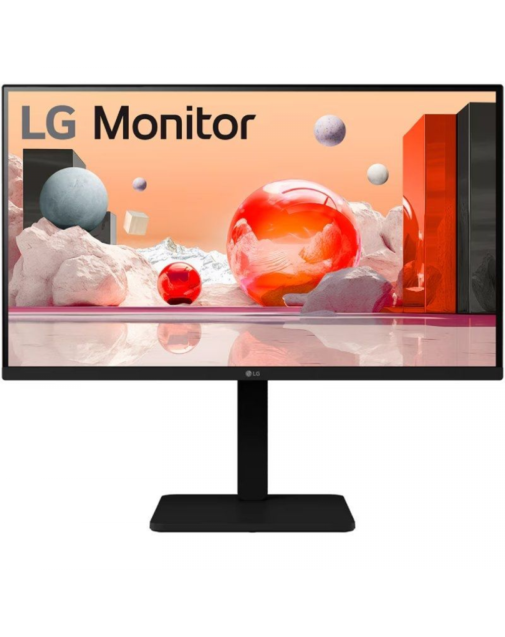 Monitor Profesional LG 27BA560-B 27'/ Full HD/ Multimedia/ Regulable en altura/ Negro