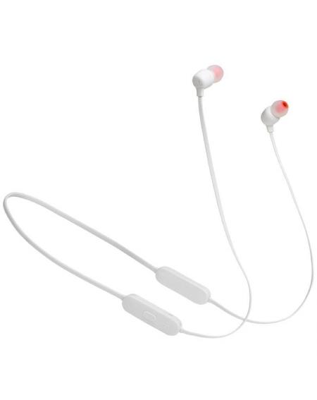 Auriculares Inalámbricos Intrauditivos JBL Tune 125BT/ con Micrófono/ Bluetooth/ Blancos