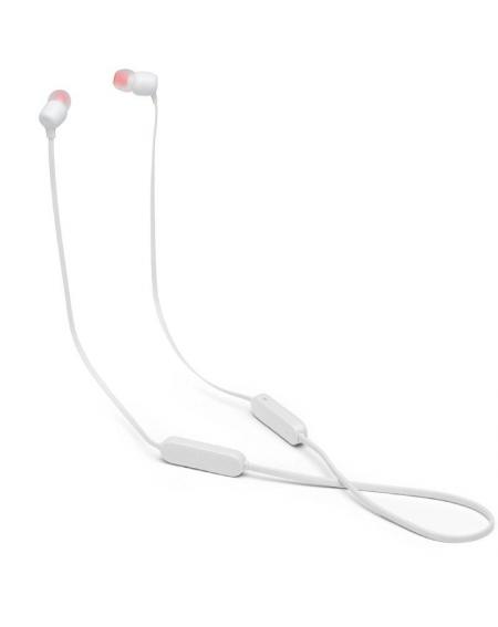 Auriculares Inalámbricos Intrauditivos JBL Tune 125BT/ con Micrófono/ Bluetooth/ Blancos