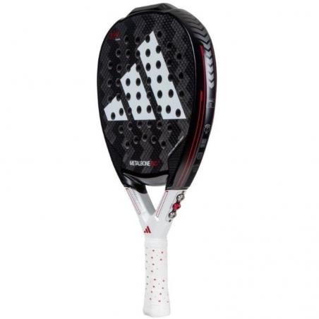 Pala de Pádel Adidas Metalbone HRD+ 2024/ Negra y Blanca (Ale Galan)