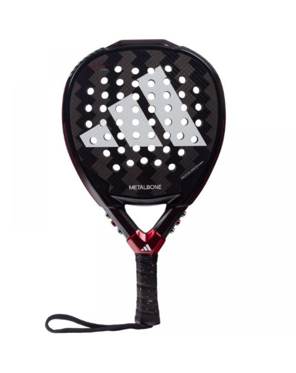 Pala de Pádel Adidas Adipower Metalbone 3.3 2024/ Negra (Ale Galán)