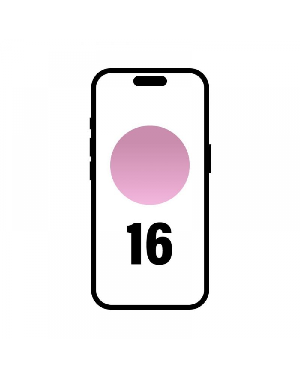 Smartphone Apple iPhone 16 256GB/ 6.1'/ 5G/ Rosa