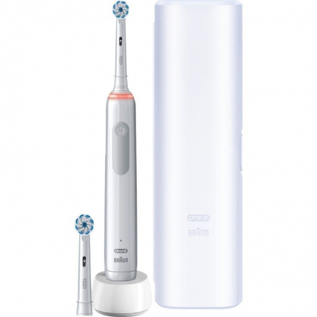 Cepillo Dental Braun Oral-B Vitality Pro 3 3500/ Incluye 2 Recambios/ Blanco