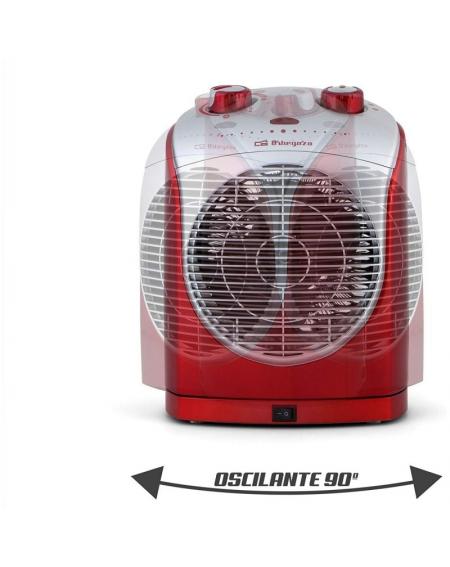 Calefactor ORBEGOZO FH 5025/ 2 niveles de potencia/ 2200W