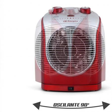 Calefactor ORBEGOZO FH 5025/ 2 niveles de potencia/ 2200W