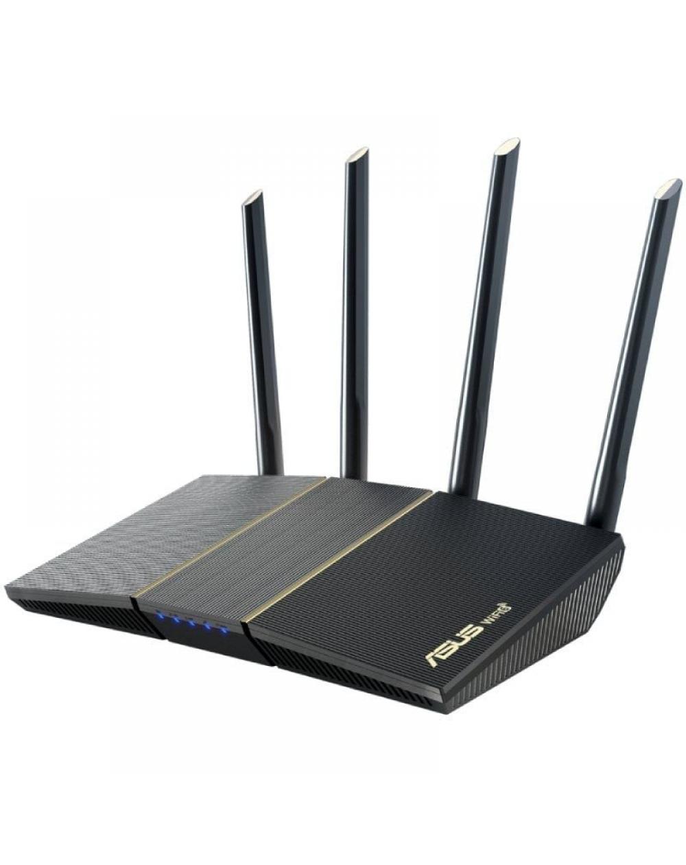 Router Gaming Inalámbrico Asus RT-AX57/ WiFi 6/ 3000Mbps/ 2.4GHz 5GHz/ 4 Antenas/ WiFi 802.11ax/ac/n/a/ - n/b/g