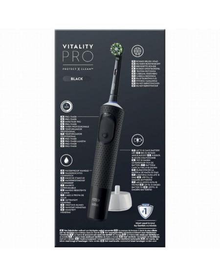 Cepillo Dental Braun Oral-B Vitality Pro/ Negro