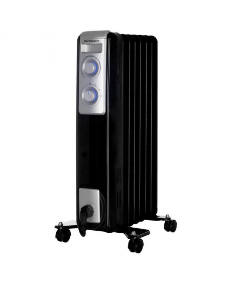 Radiador de Aceite Orbegozo RN 1500/ 3 Potencias/ 1500W/ 7 Elementos Caloríficos