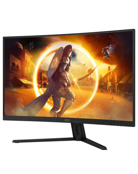 Monitor Gaming Curvo AOC CQ32G4VE 31.5'/ QHD/ 0.5ms/ 180Hz/ VA/ Negro