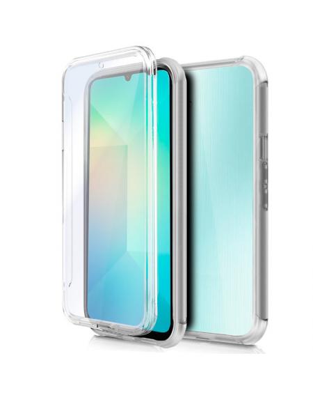 Funda COOL Silicona 3D para  Samsung A065 Galaxy A06 (Transparente Frontal + Trasera)