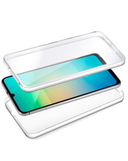 Funda COOL Silicona 3D para  Samsung A065 Galaxy A06 (Transparente Frontal + Trasera)