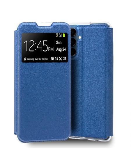 Funda COOL Flip Cover para Samsung A165 Galaxy A16 / A 16 5G Liso Azul