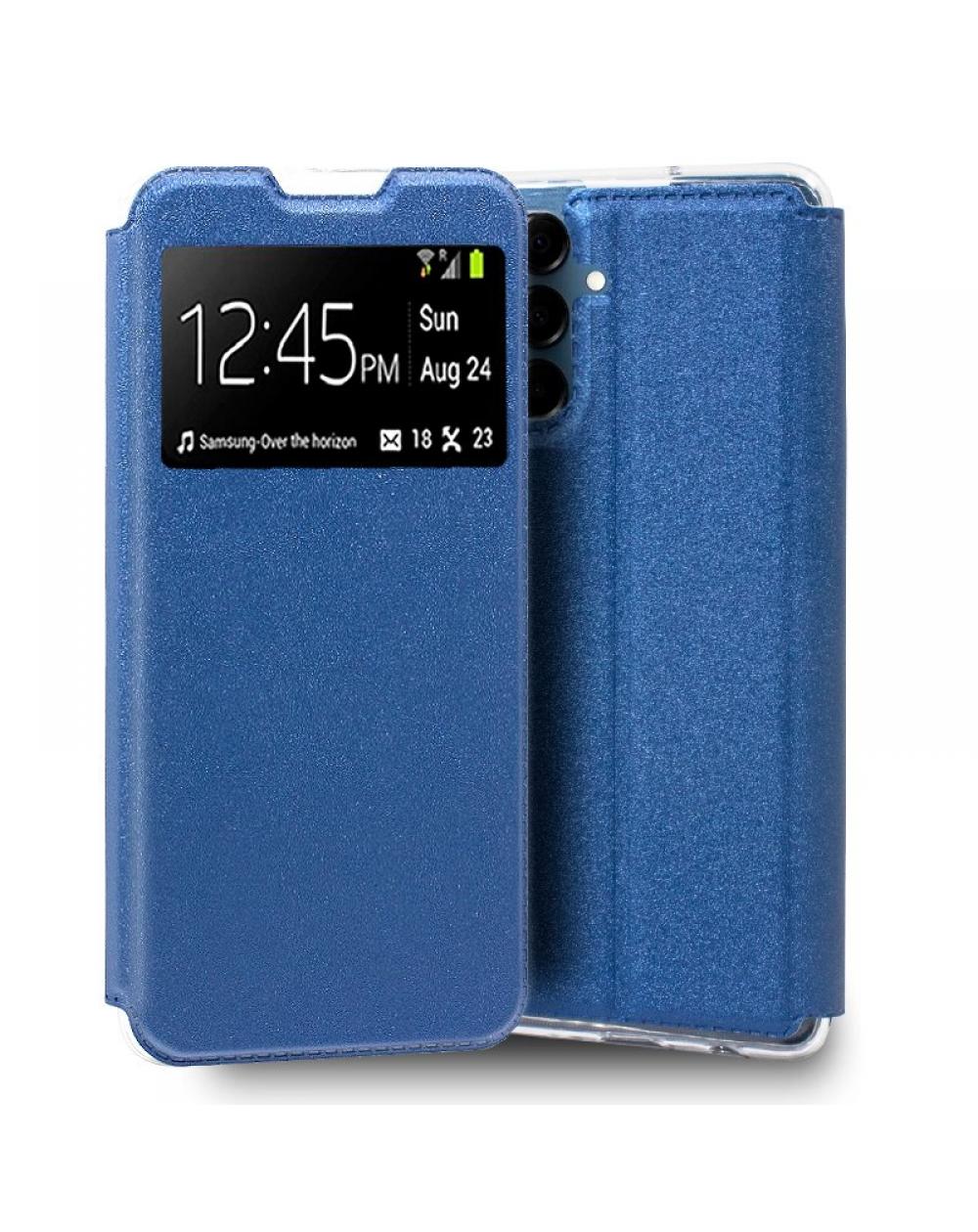 Funda COOL Flip Cover para Samsung A165 Galaxy A16 / A 16 5G Liso Azul