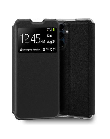 Funda COOL Flip Cover para Samsung A165 Galaxy A16 / A 16 5G Liso Negro