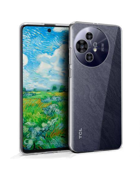 Funda COOL Silicona para TCL 50 Nxtpaper 5G / 50 Pro Nxtpaper 5G (Transparente)