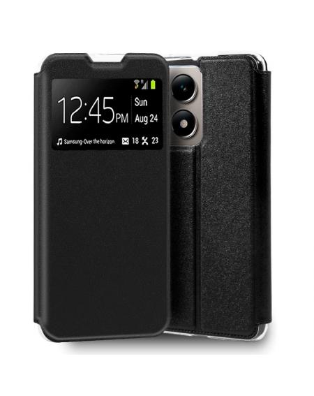 Funda COOL Flip Cover para Xiaomi 14T Pro Liso Negro