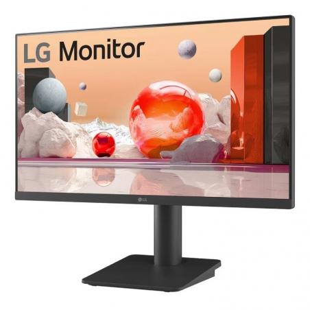 Monitor LG 25MS550-B 24.5'/ Full HD/ Multimedia/ Regulable en altura/ Negro