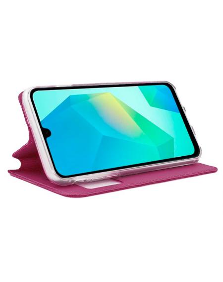 Funda COOL Flip Cover para Samsung A165 Galaxy A16 / A16 5G Liso Rosa