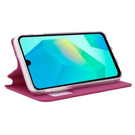 Funda COOL Flip Cover para Samsung A165 Galaxy A16 / A16 5G Liso Rosa