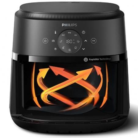 Freidora por Aire / Sin Aceite Philips Airfryer Serie 2000/ 1700W/ Capacidad 6.2L