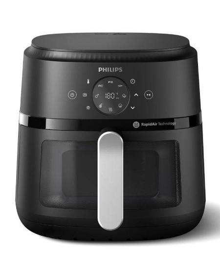 Freidora por Aire / Sin Aceite Philips Airfryer Serie 2000/ 1700W/ Capacidad 6.2L