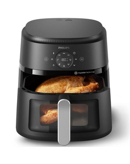 Freidora por Aire / Sin Aceite Philips Airfryer Serie 2000/ 1700W/ Capacidad 6.2L