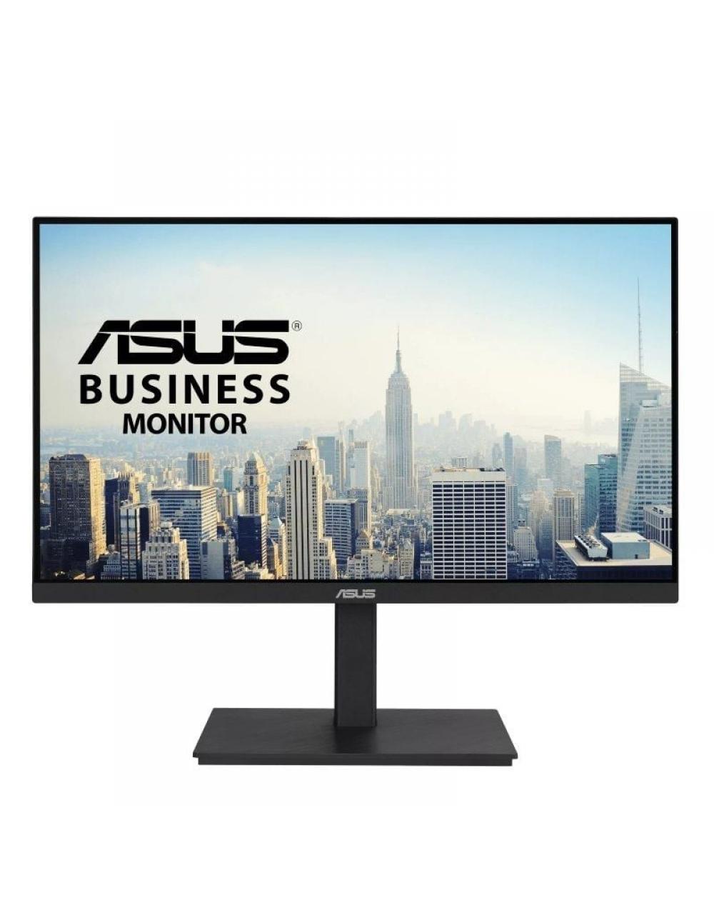 Monitor Profesional Asus VA24ECPSN 23.8'/ Full HD/ Multimedia/ Regulable en altura/ Negro