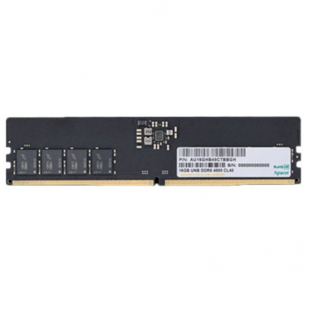 Memoria RAM Apacer AU16GHB56CVBBGH 16GB/ DDR5/ 5600MHz/ 1.1V/ CL46/ DIMM