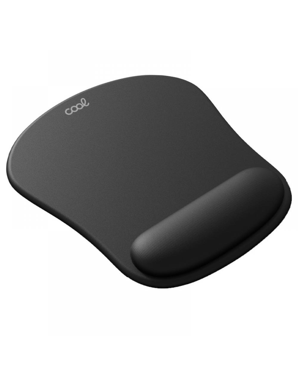 Alfombrilla Ratón COOL Ergonomic Mousepad Color Negro