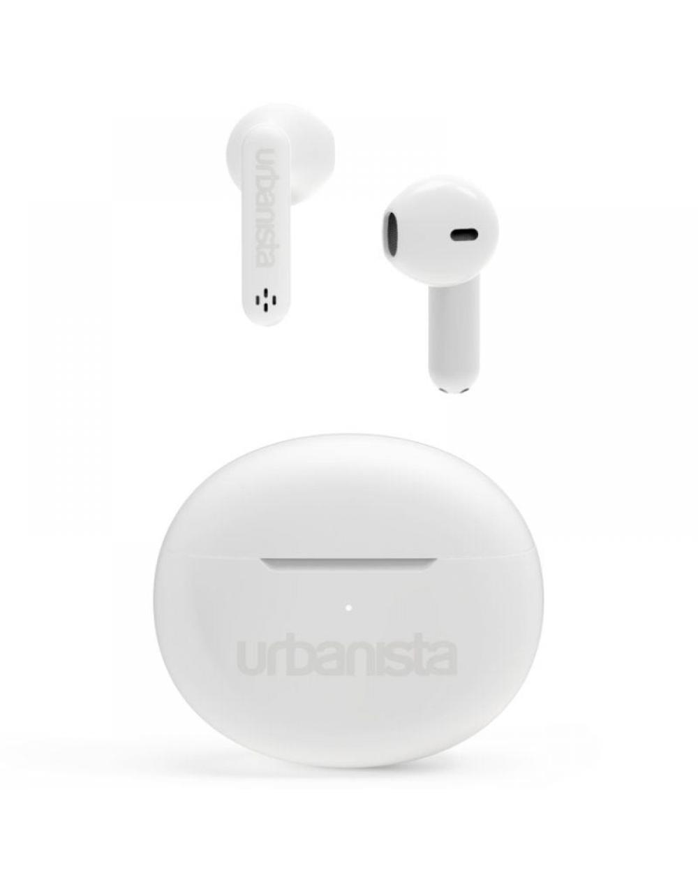 Auriculares Bluetooth Urbanista Austin con estuche de carga/ Autonomía 5h/ Blancos