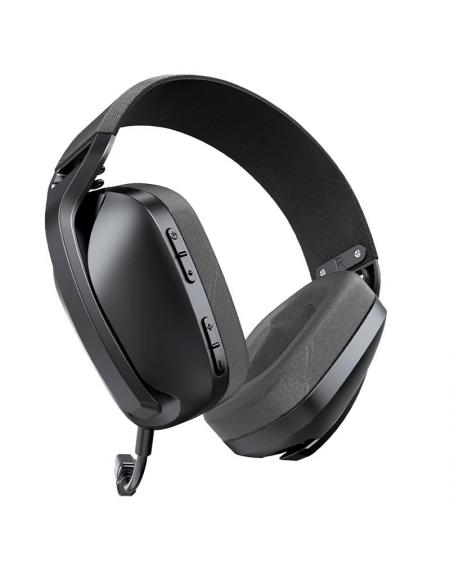 Auriculares Stereo PC / PS4 / PS5 Negro (3 en 1: Wireless / Bluetooth / Jack) COOL Newton