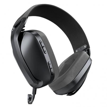 Auriculares Stereo PC / PS4 / PS5 Negro (3 en 1: Wireless / Bluetooth / Jack) COOL Newton