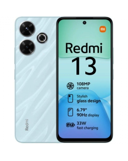 Smartphone Xiaomi Redmi 13 6GB/ 128GB/ 6.79'/ Azul Océano