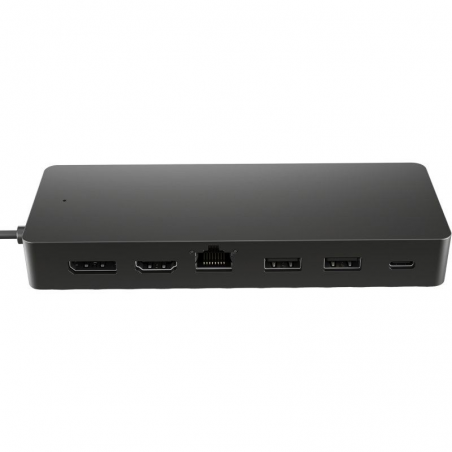 Docking USB Tipo-C HP 50H55UT/ 1xUSB Tipo-C/ 2xUSB/ 1xHDMI/ 1xDisplayPort/ 1xRJ45/ 1xUSB Tipo-C PD/ Negro y Azul