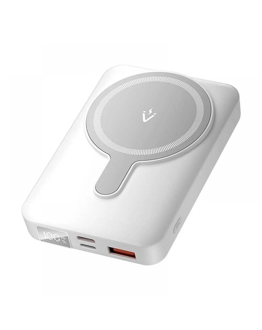 Powerbank 10000mAh Vention FHTW0/ 22.5W/ Wireless/ Blanco