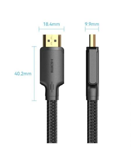 Cable HDMI 2.0 4K Vention ALLBH/ HDMI Macho - HDMI Macho/ 2m/ Negro