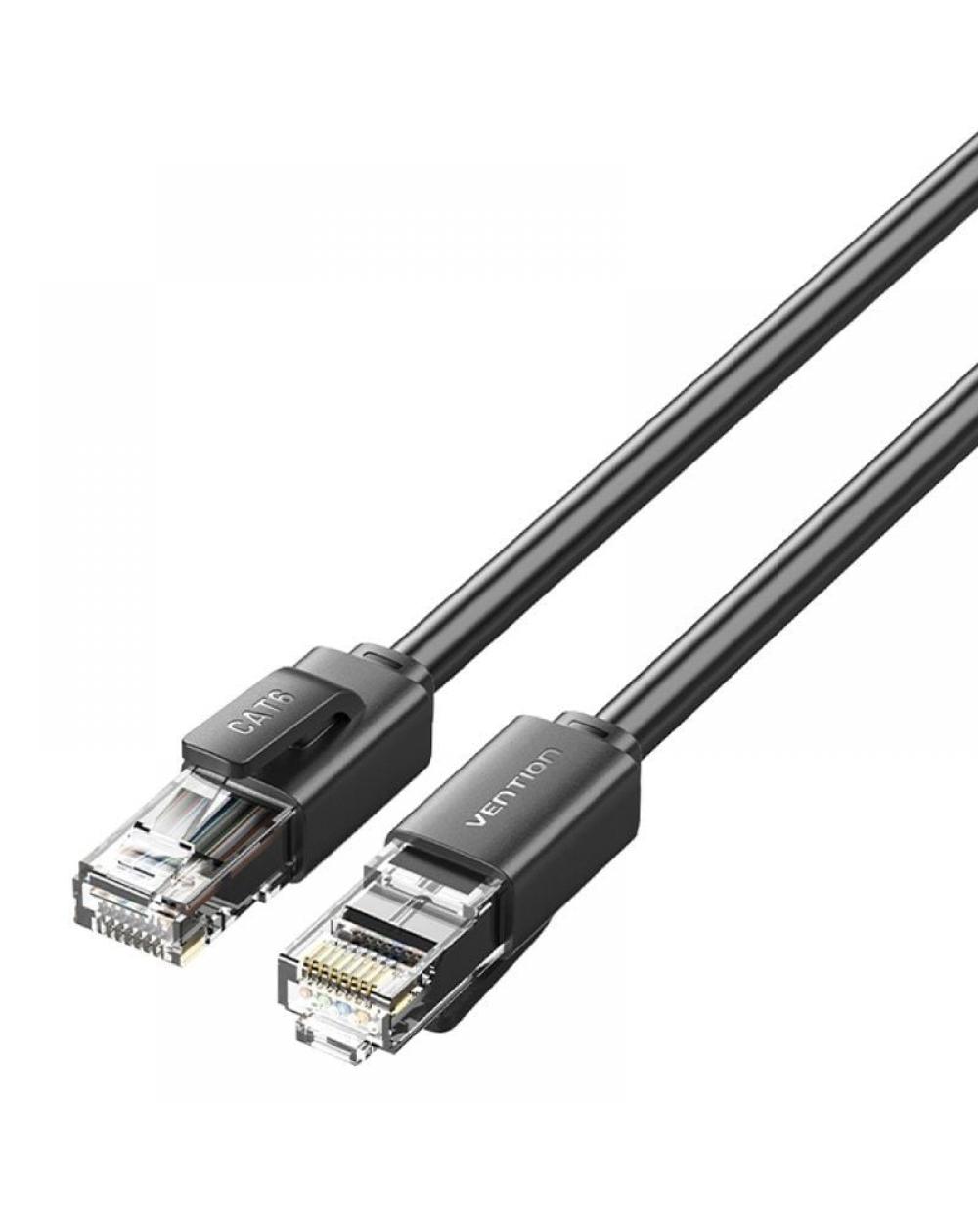 Cable de Red RJ45 UTP Vention IBRBJ Cat.6/ 5m/ Negro