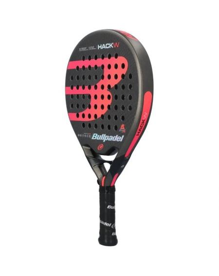 Pala de Pádel Bullpadel Hack W 2019 (Ale Salazar)/ Roja y Negra